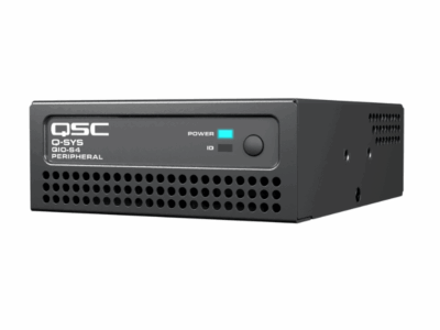 QSC QIO‑S4 – 4‑Port Serial Network I/O Expander