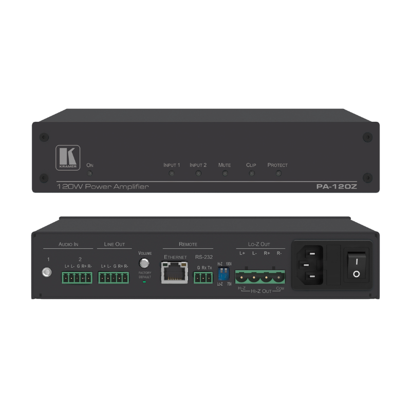 Kramer PA-120Z 120W Power Amplifier
