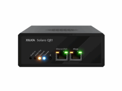 Xilica Solaro QR1 4x4 – Modular DSP + Controller with Dante, 4x4 I/O