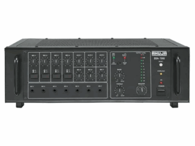 Ahuja SSA-7000 – 700W 1-Channel High-Power Amplifier Mixer