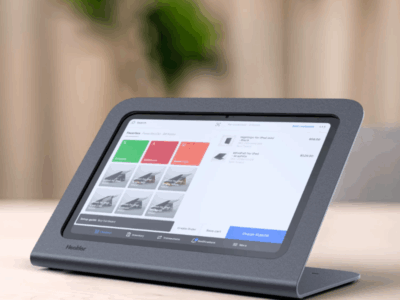 Heckler H750X-BG Tablet Dock – Secure & Sleek Docking Stand for Tablets