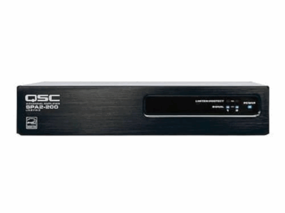 QSC SPA2-200 – 2-Channel Power Amplifier, 200W per Channel (Low-Z)