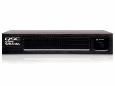 QSC Core 8 Flex – DSP Processor + Controller, 8x8 Dante, Compact Network AV Platform