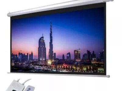 Highview HVM-150 – 150-Inch Motorised Projector Screen for Large Displays