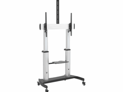 Lumi TTL07C-610TW – TV Trolley Cart for Displays up to 100" with Cabinet