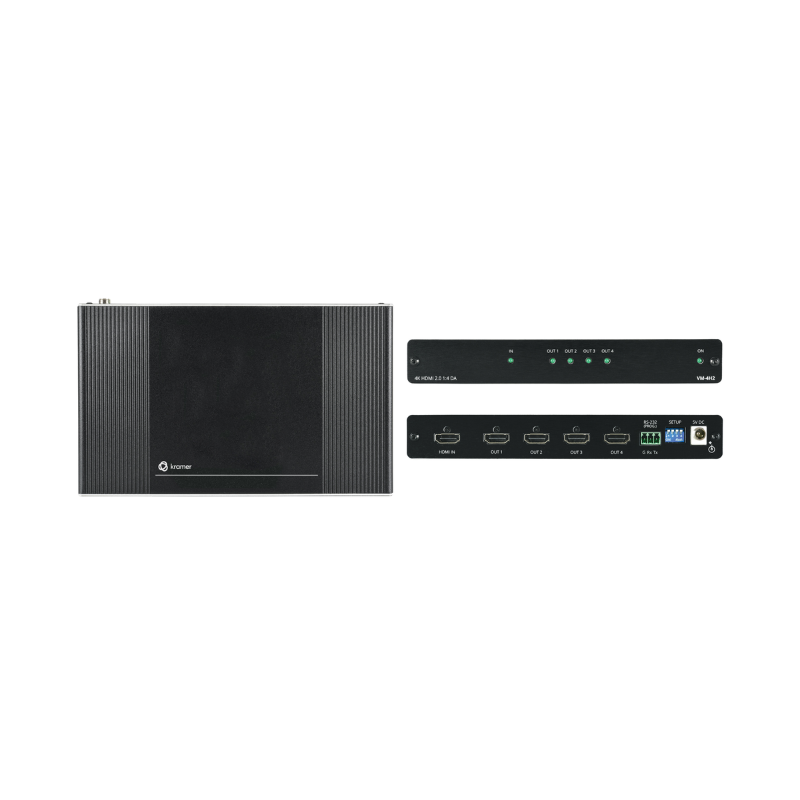 Kramer VM-4H2 – 1x4 4K HDMI Distribution Amplifier