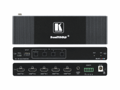 Krammer VS-411X4x1 4K HDR HDMI Auto Switcher